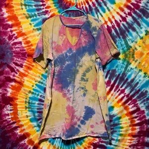 Plus Size Tie Dye Dress NEVER WORN